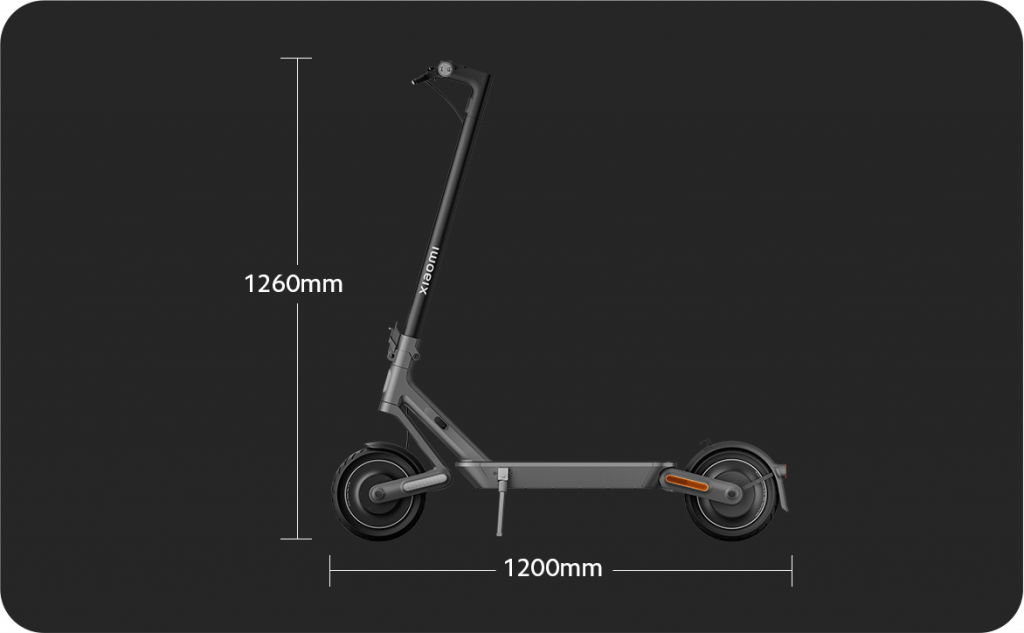 Xiaomi Electric Scooter 4 Ultra Abmessungen