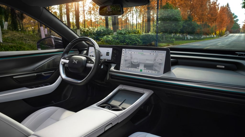 XPENG P7 Cockpit