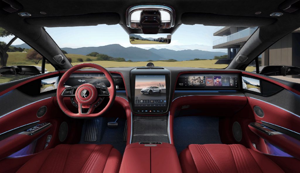 BYD Yangwang U7 Cockpit