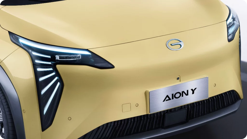 GAC AION Y vorne GAC AION Y vorne