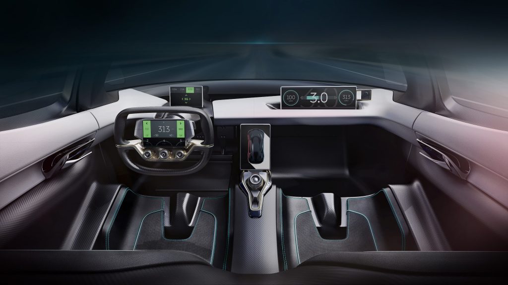 NIO EP9 Cockpit NIO EP9 Cockpit