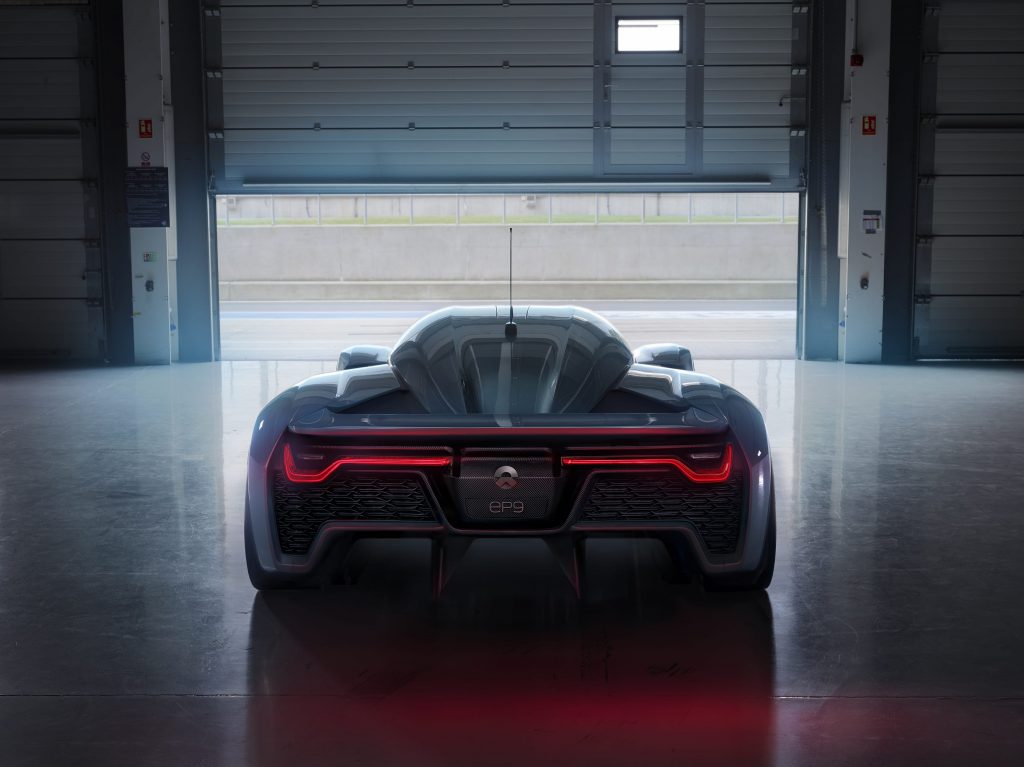 NIO EP9 hinten NIO EP9 hinten