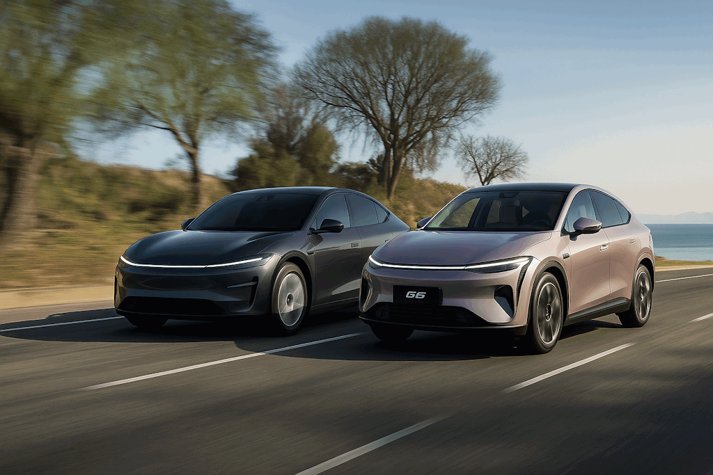 XPeng G6 vs. Tesla Model Y Juniper Facelift 2025 – Der ultimative Vergleich