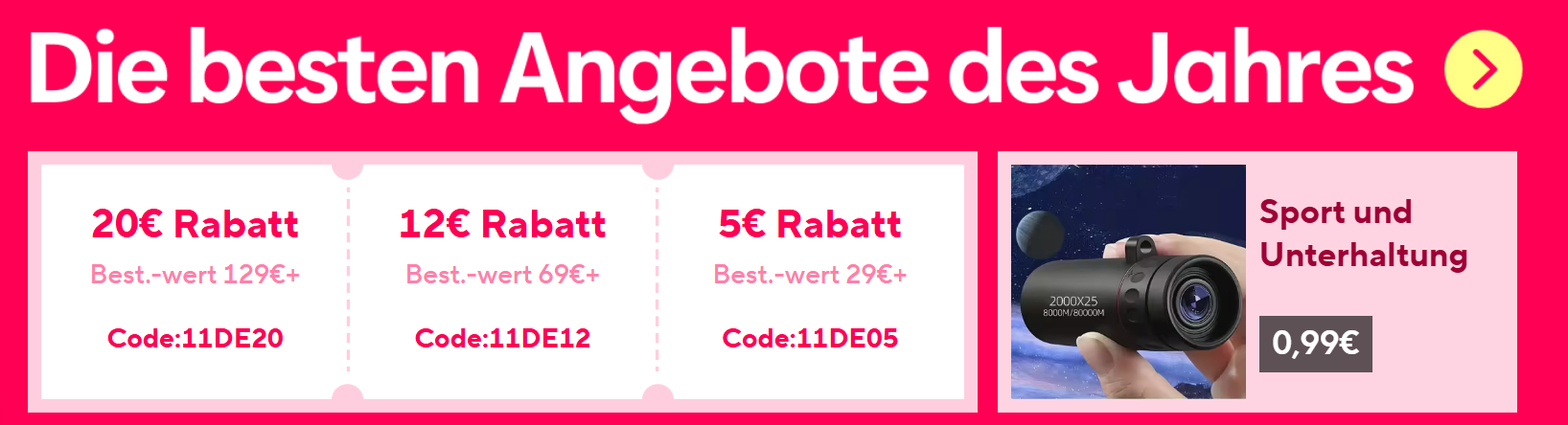 Aliexpress Codes Singles Day 11.11.