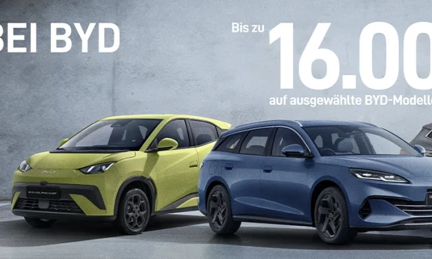 Black Friday 2025: BYD senkt Preise in Deutschland – bis zu 16.000 € Rabatt