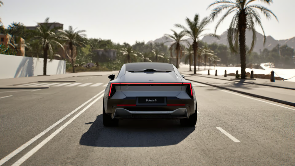Polestar 5 hinten