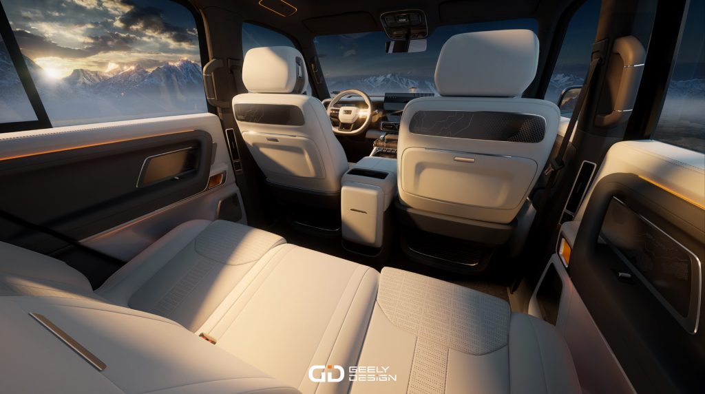 Geely Galaxy Cruiser innen