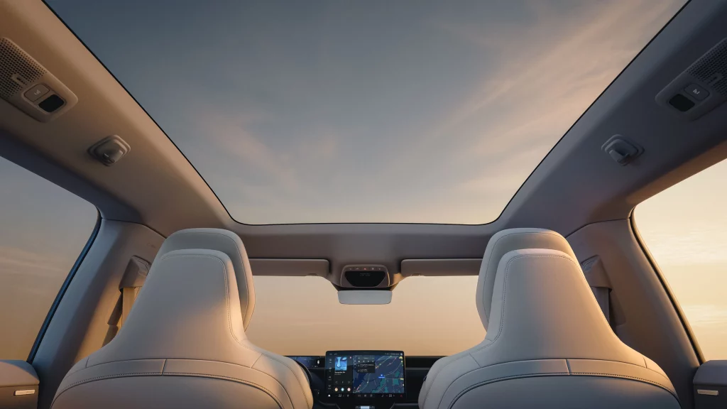 Volvo EX60 Panoramadach