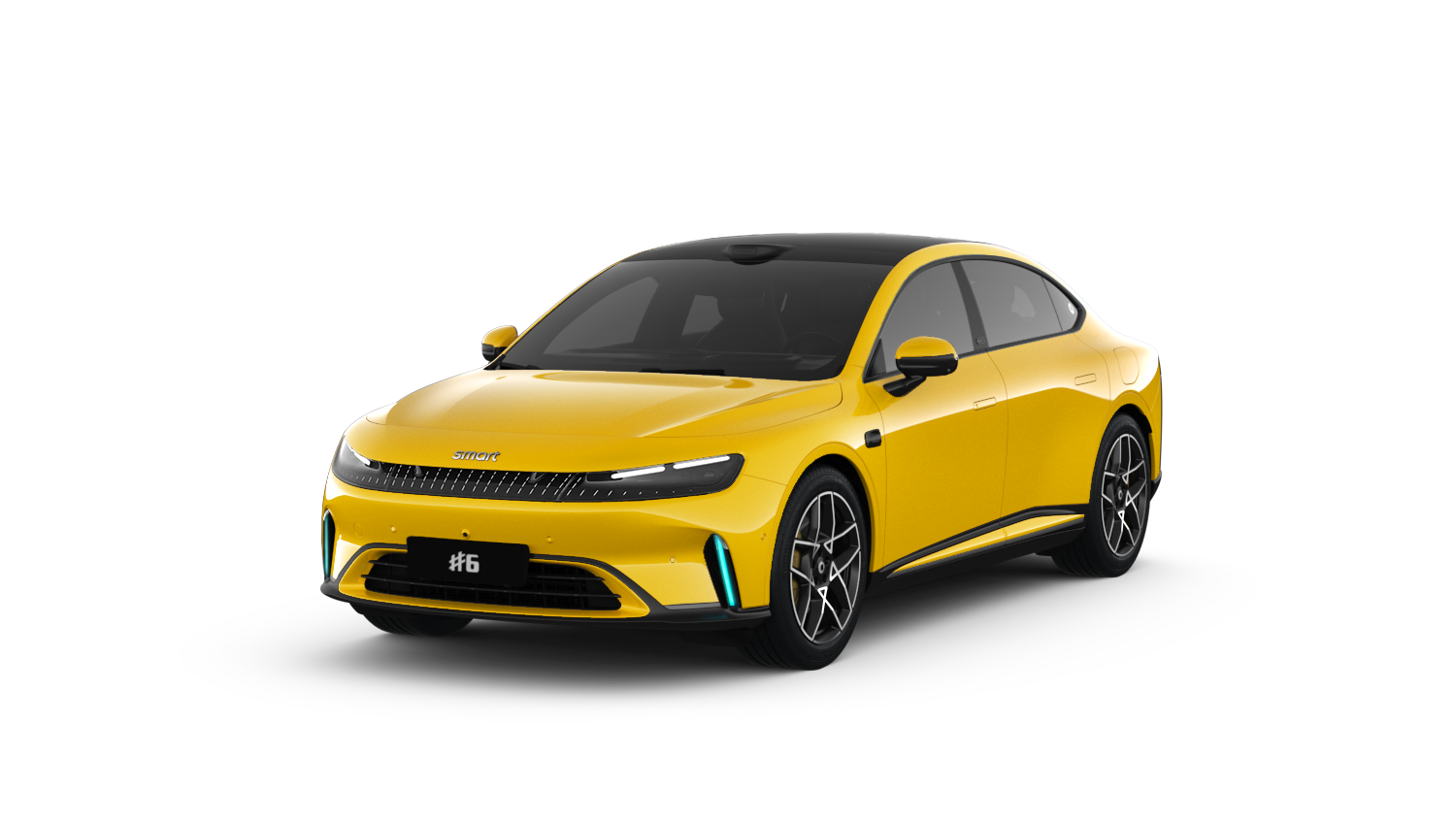 Smart #6 EHD 2026 – Gesamtansicht der ersten Smart-Limousine, 4,91 m lang