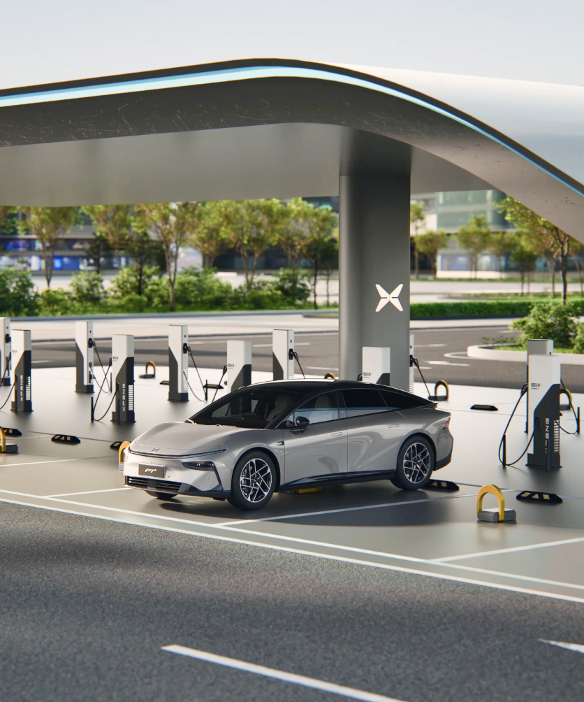 Xpeng Ladestation mit integriertem Batteriespeicher – Megawatt-Laden mit 1.040 kW in Europa