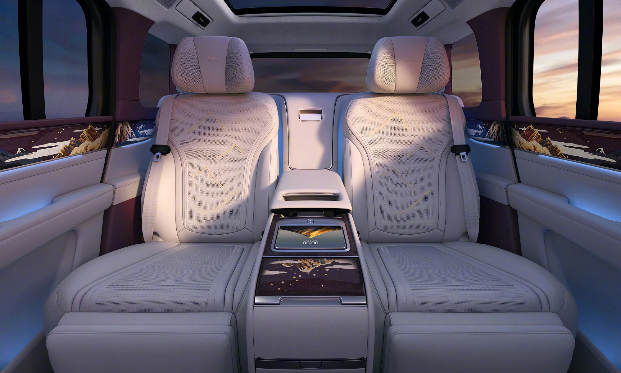 BYD Yangwang U8L Snowcrest Edition – mit Lounge-Fond