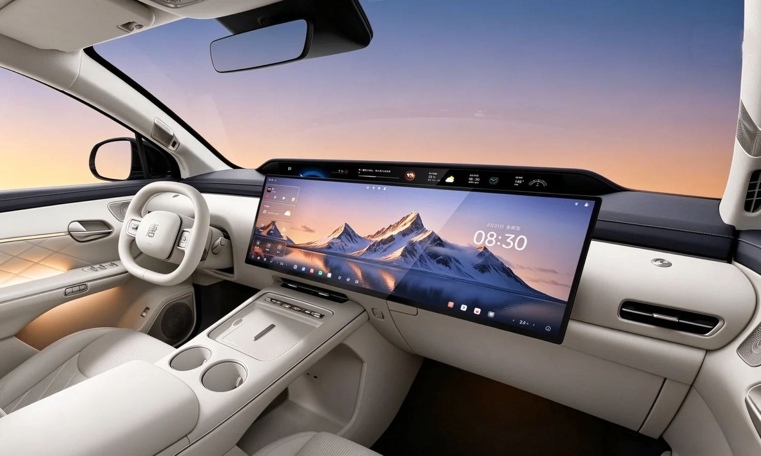 BYD Giant Screen UI