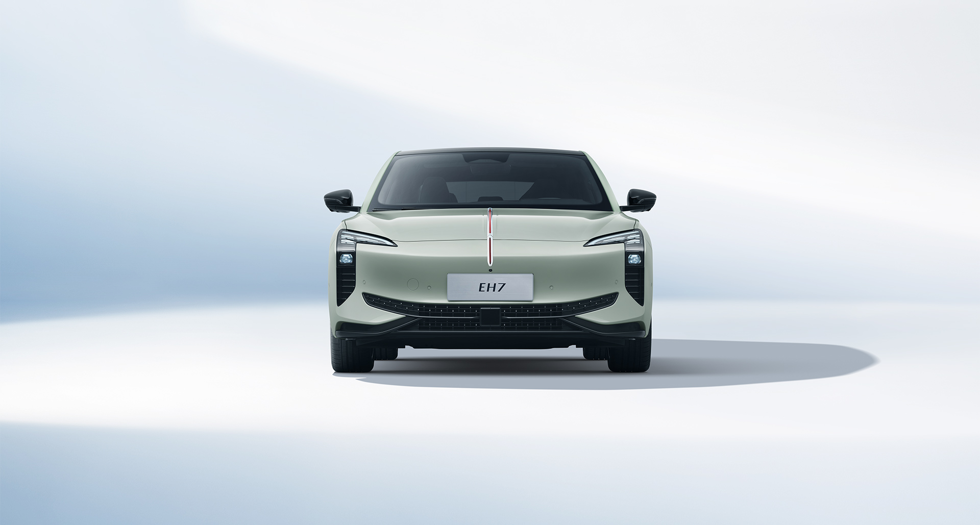 Hongqi EH7 Elektro-Limousine in der Frontansicht